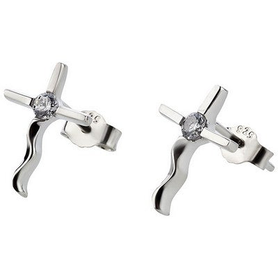 Ohrstecker "Kreuz"