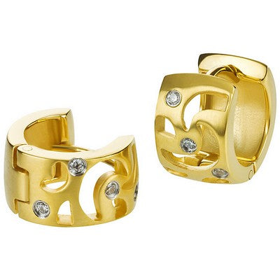 Scharnier-Creolen Edelstahl