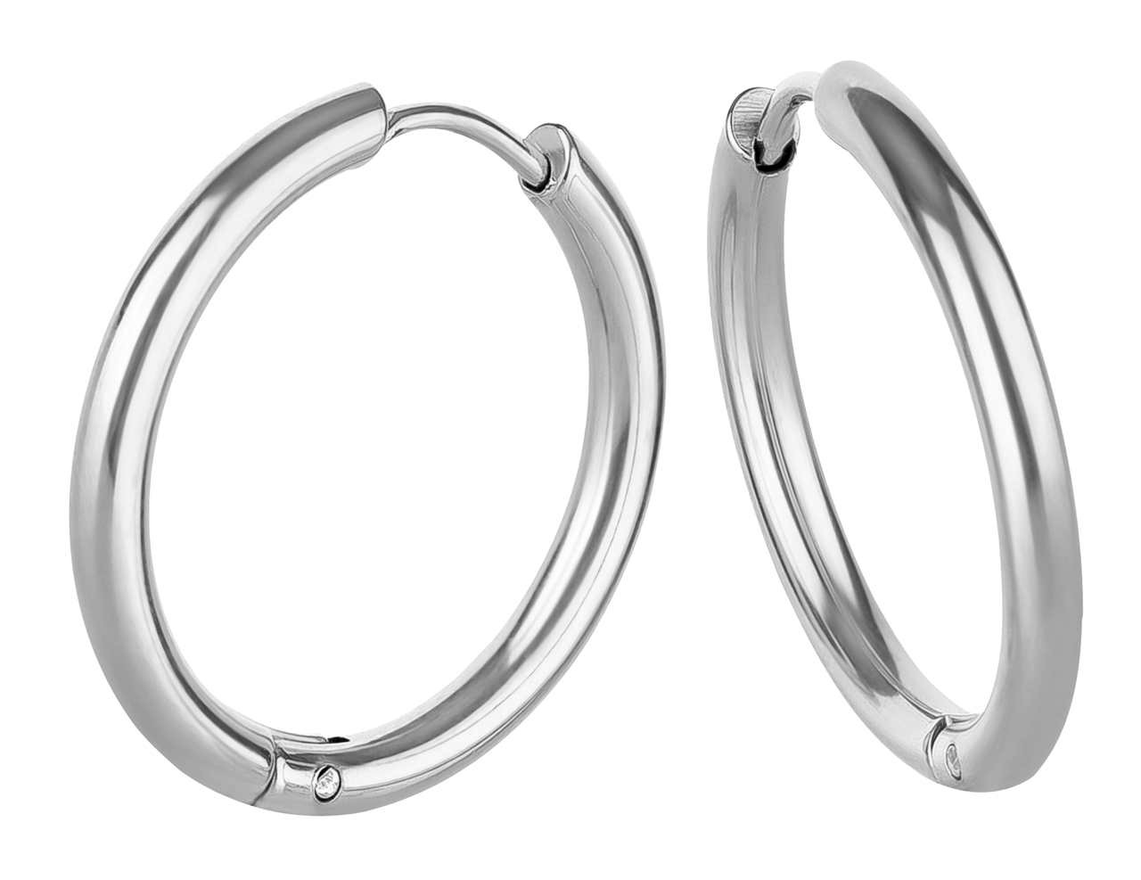 Creolen Edelstahl/ Silber