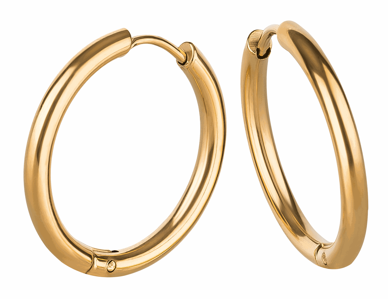 Creolen Edelstahl/ Gold