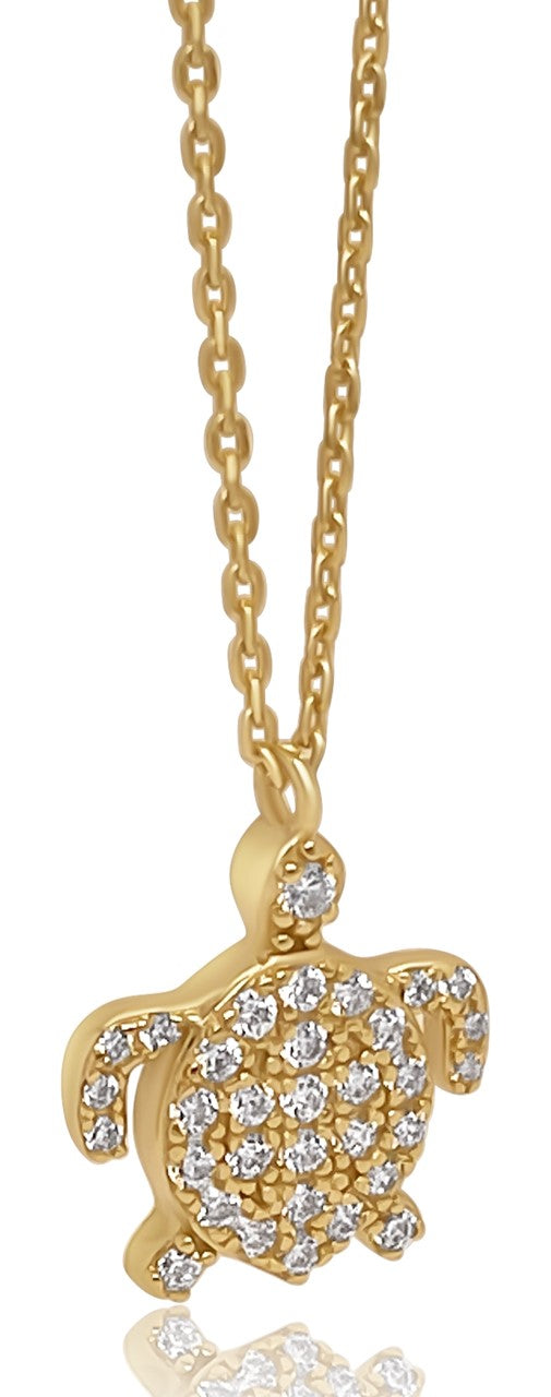 Kette mit Anhänger Schildkröte