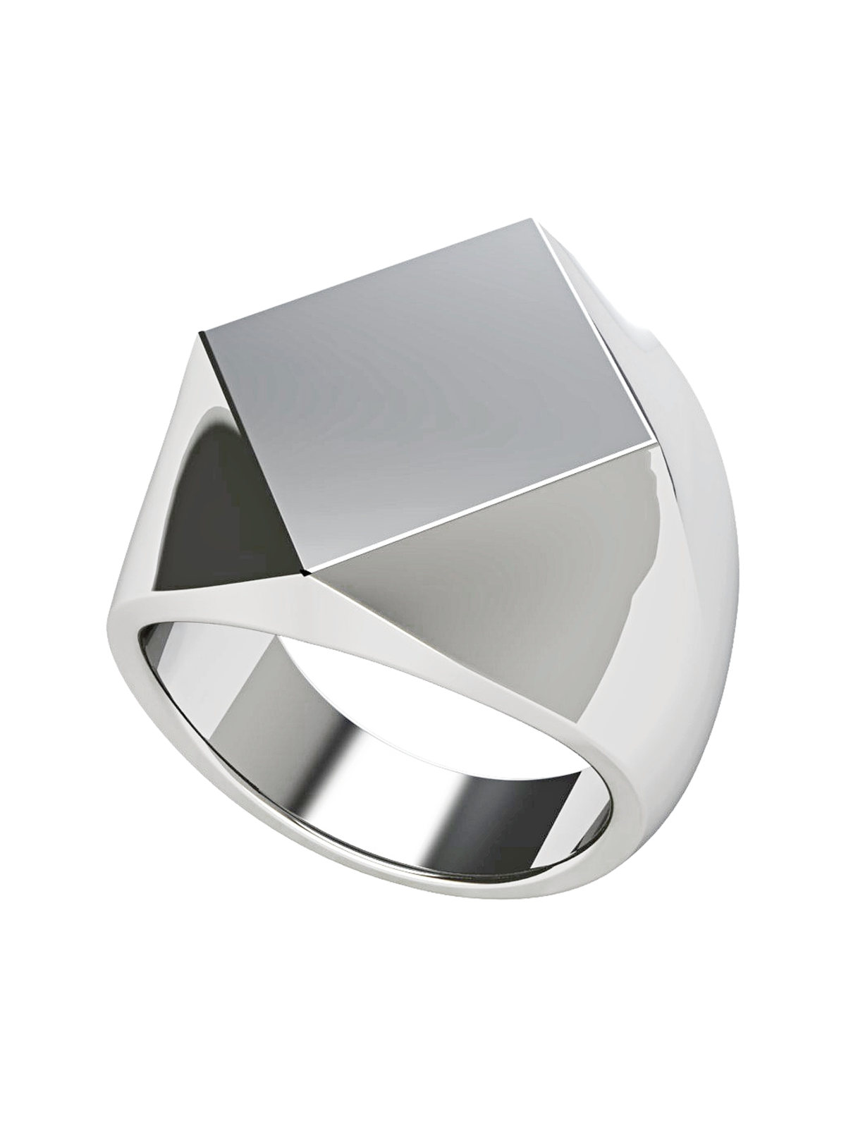 Siegelring "Silber Raute"