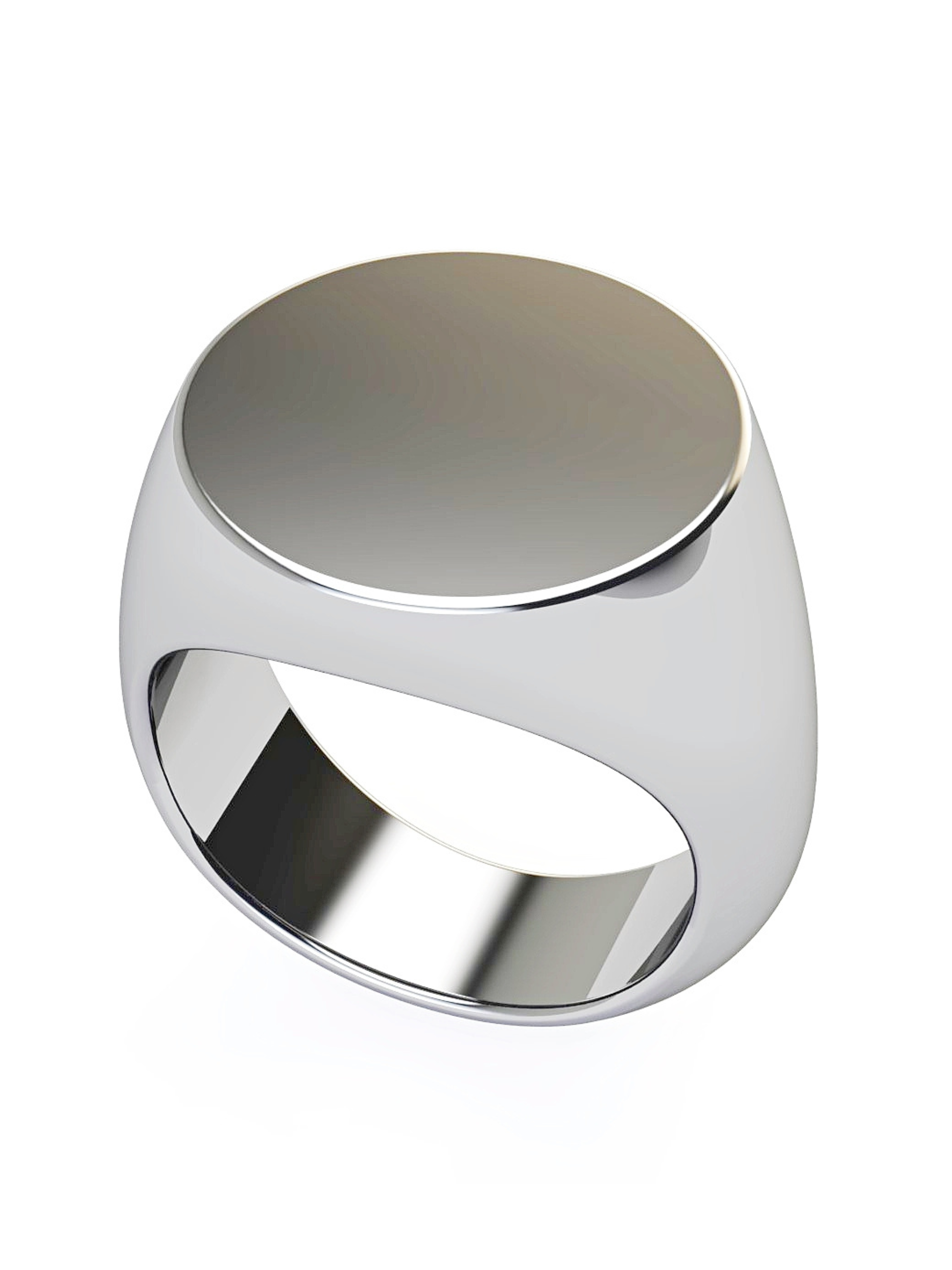 Siegelring "Silber Rund"