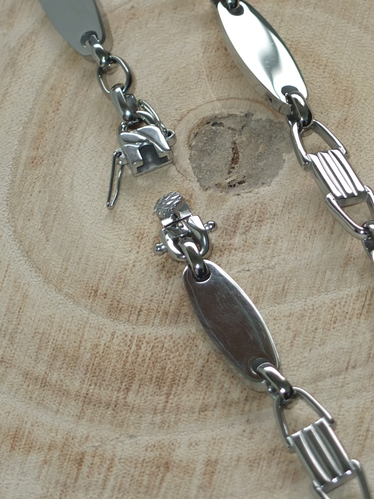 Kette "Platte Silber"