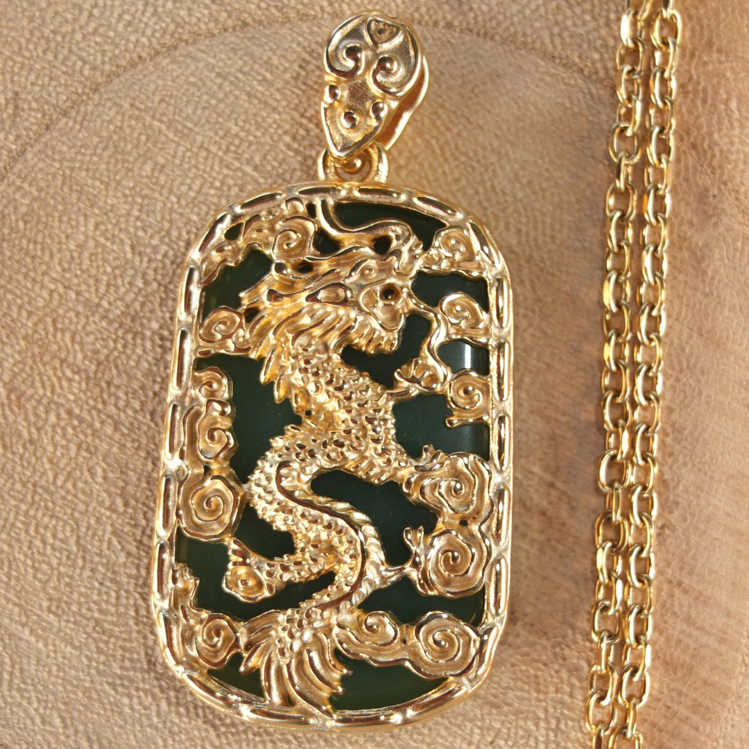Anhänger inkl Kette "Dragon"