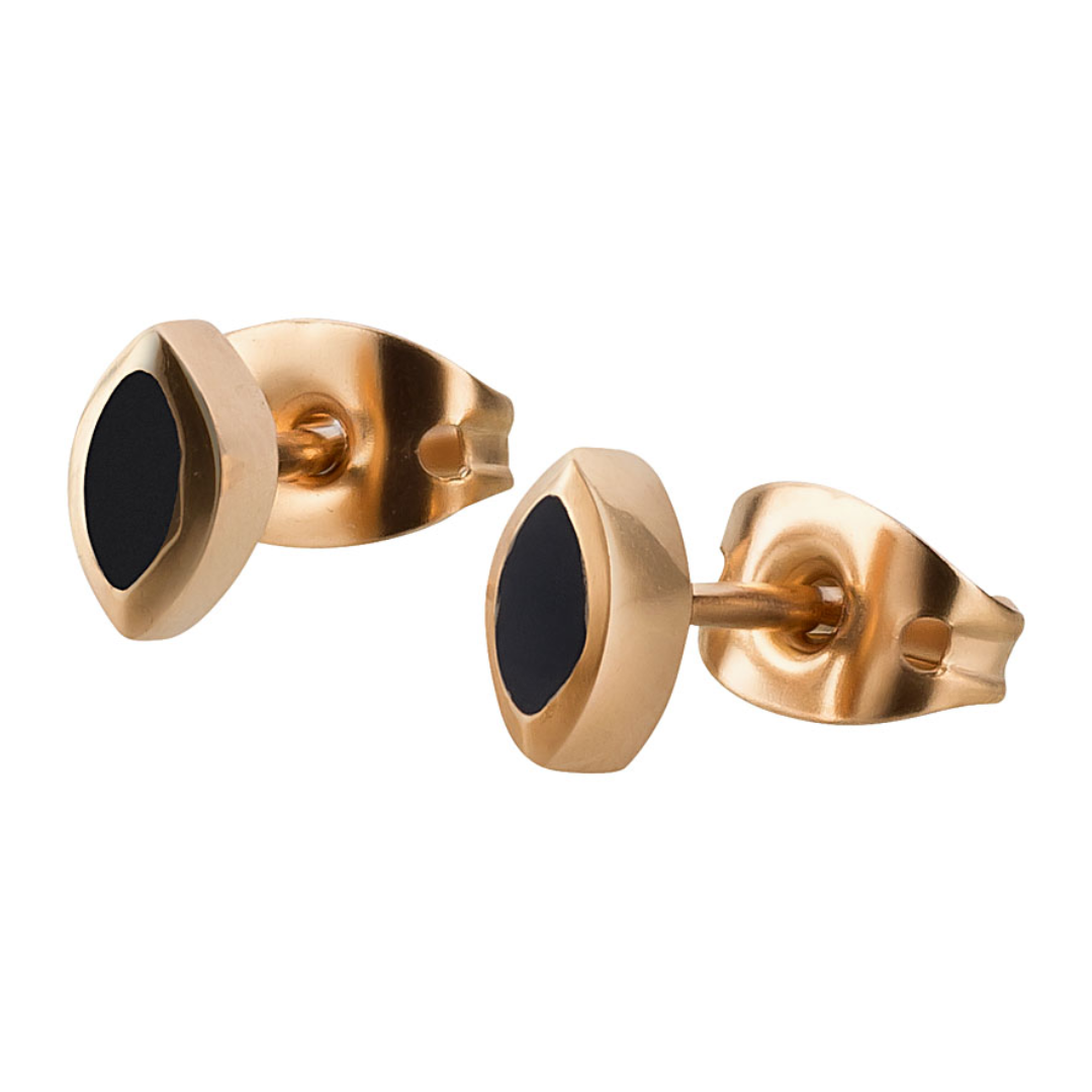 Ohrstecker "Oval Rose"