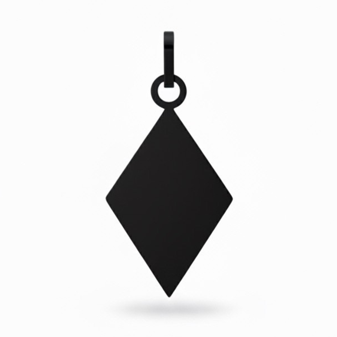 Gravurplatte "Raute"