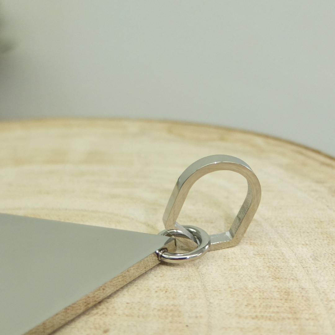 Rautenanhänger + Königskette Silberset