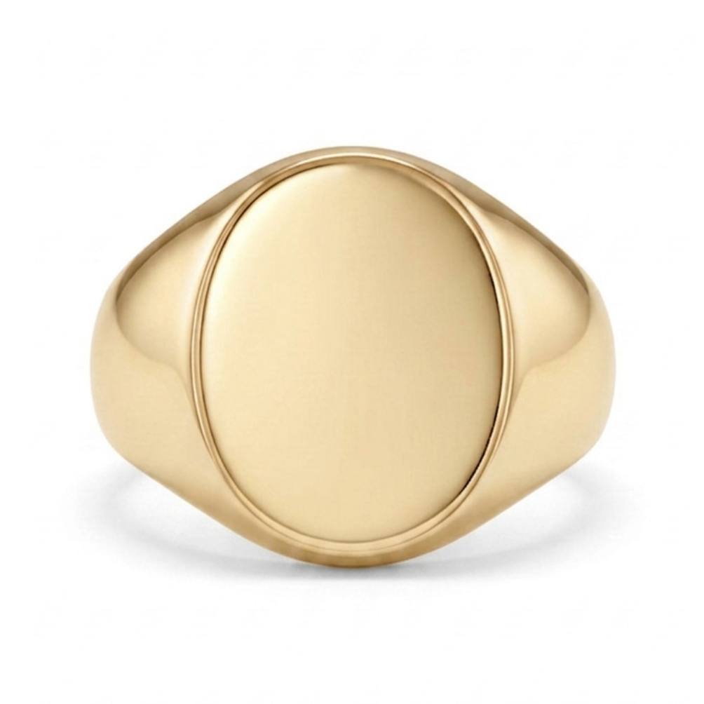 Siegelring "Gold Oval"