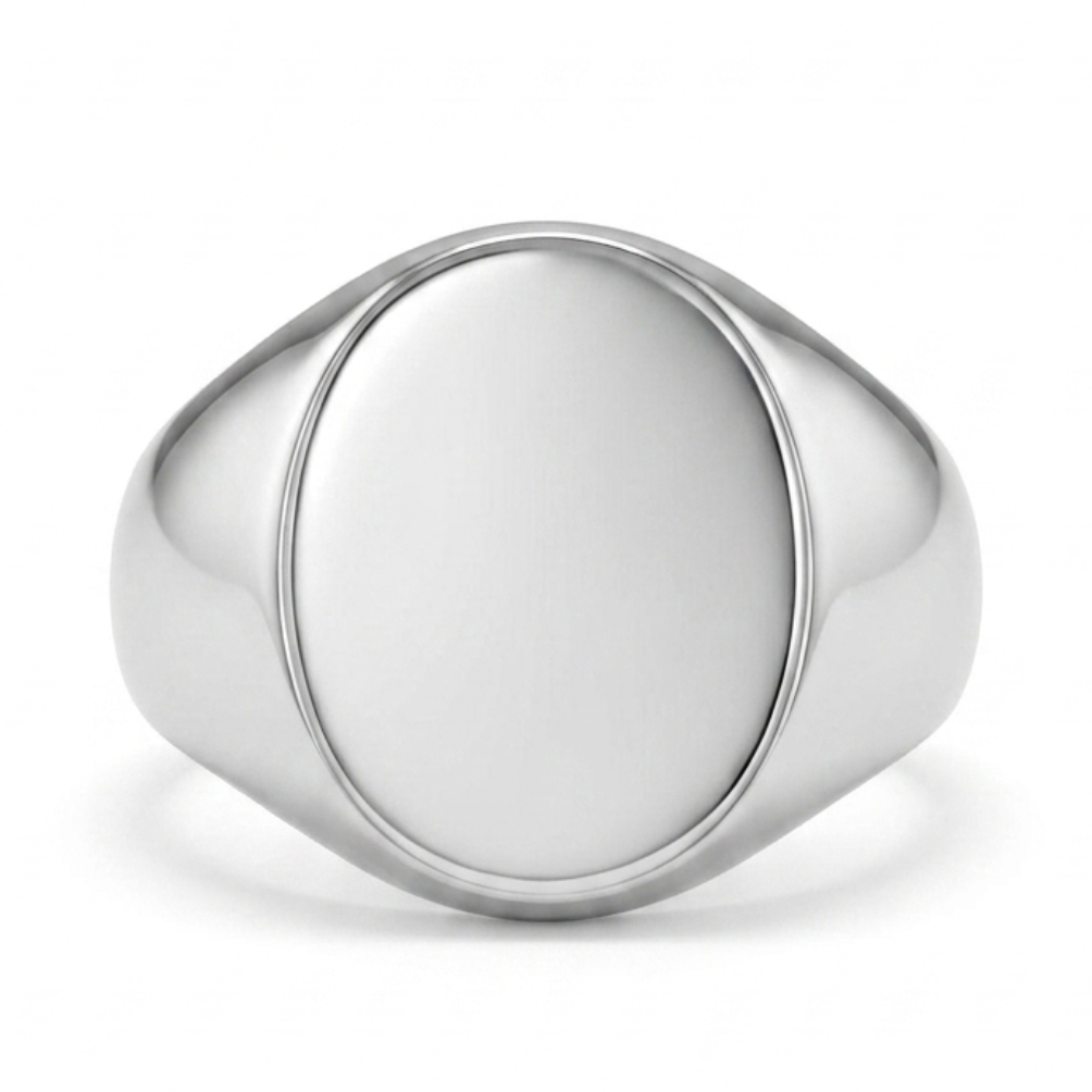 Siegelring "Silber Oval"