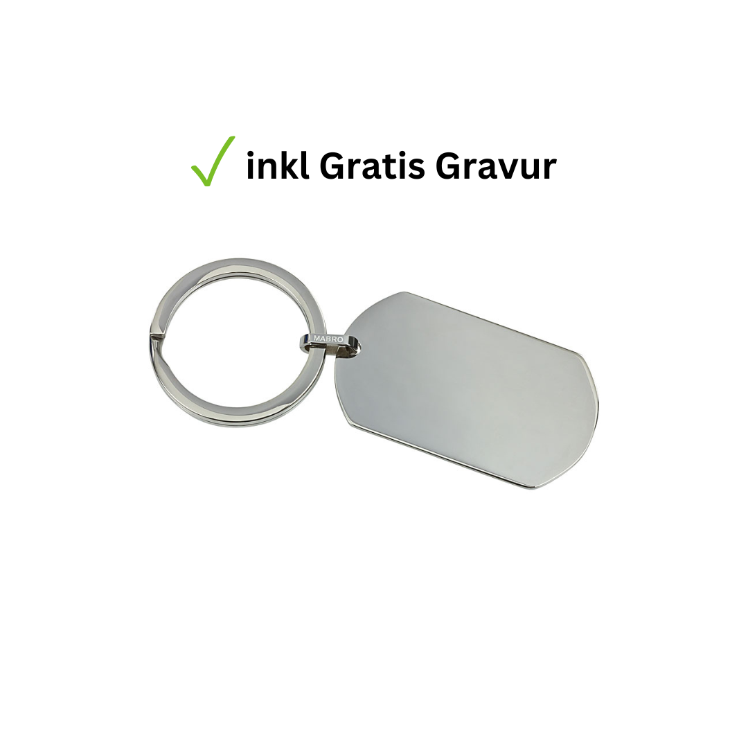 Schlüsselanhänger "Platte"