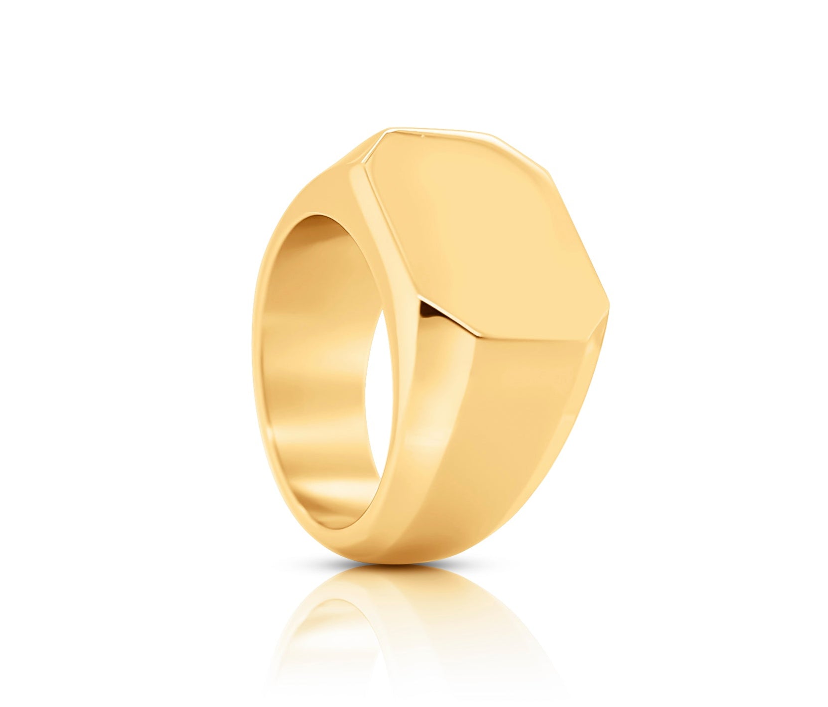 Siegelring "Gold Octagon"