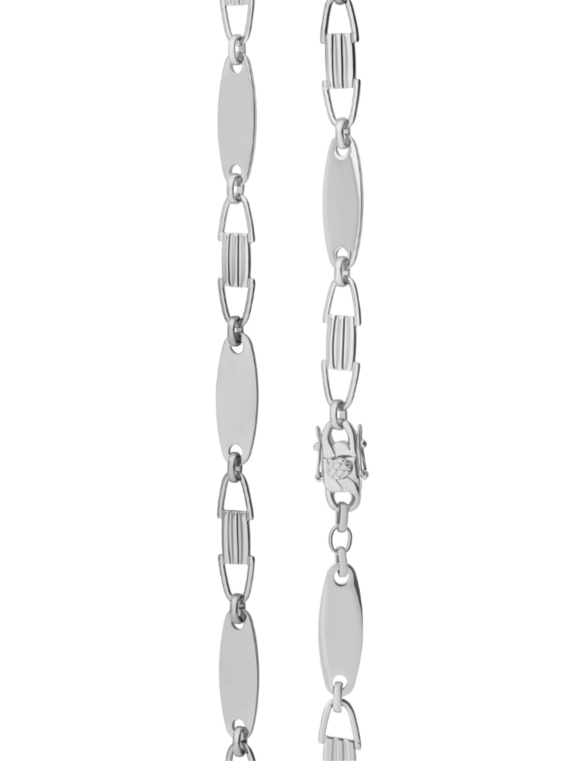 Kette "Platte Silber"