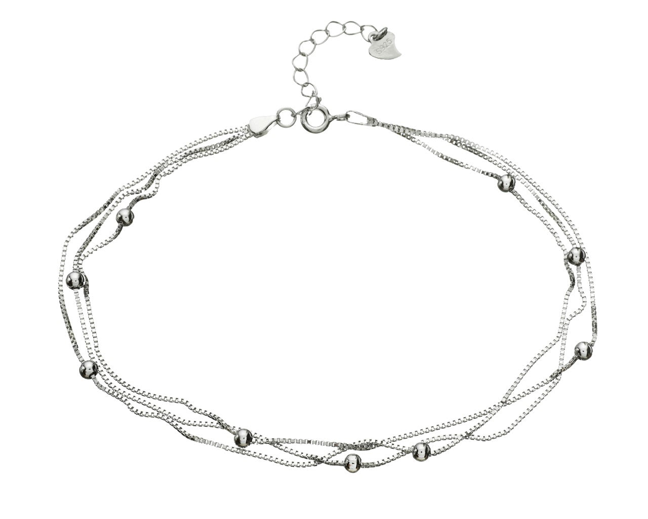 925/- Fußkettchen