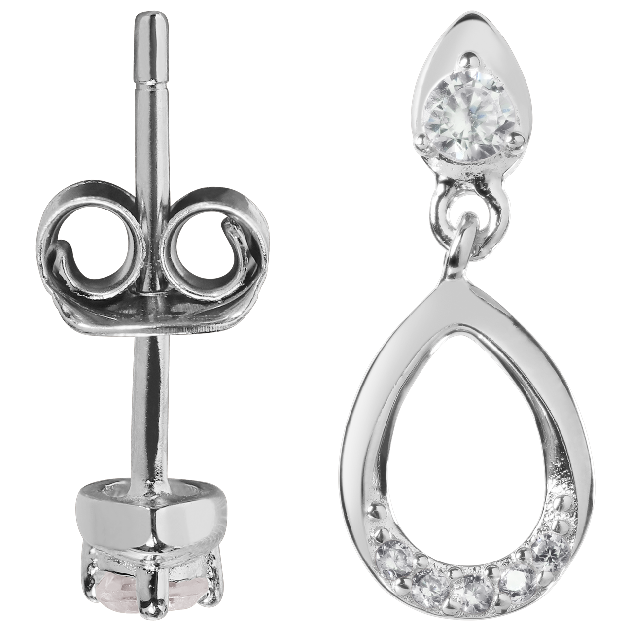 Ohrstecker "Oval"