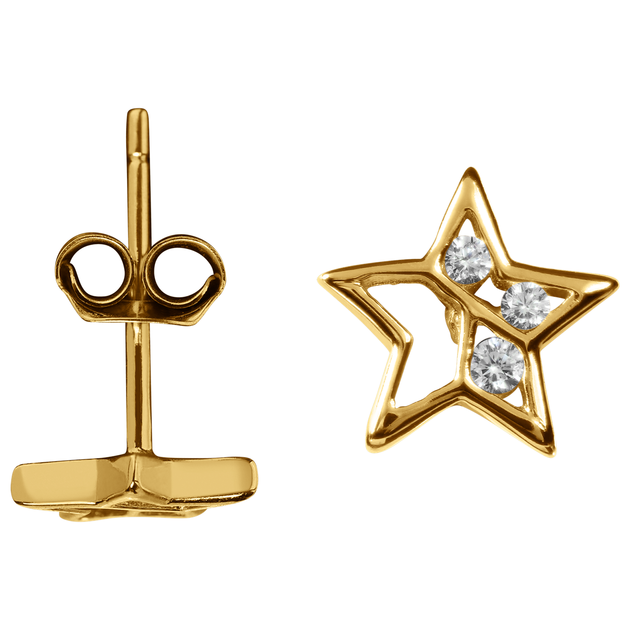 Ohrstecker "Stern"
