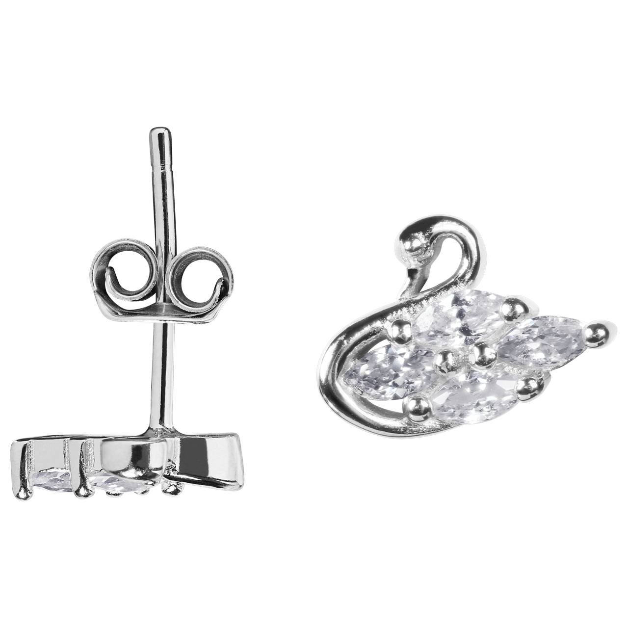 Ohrstecker "Schwan"