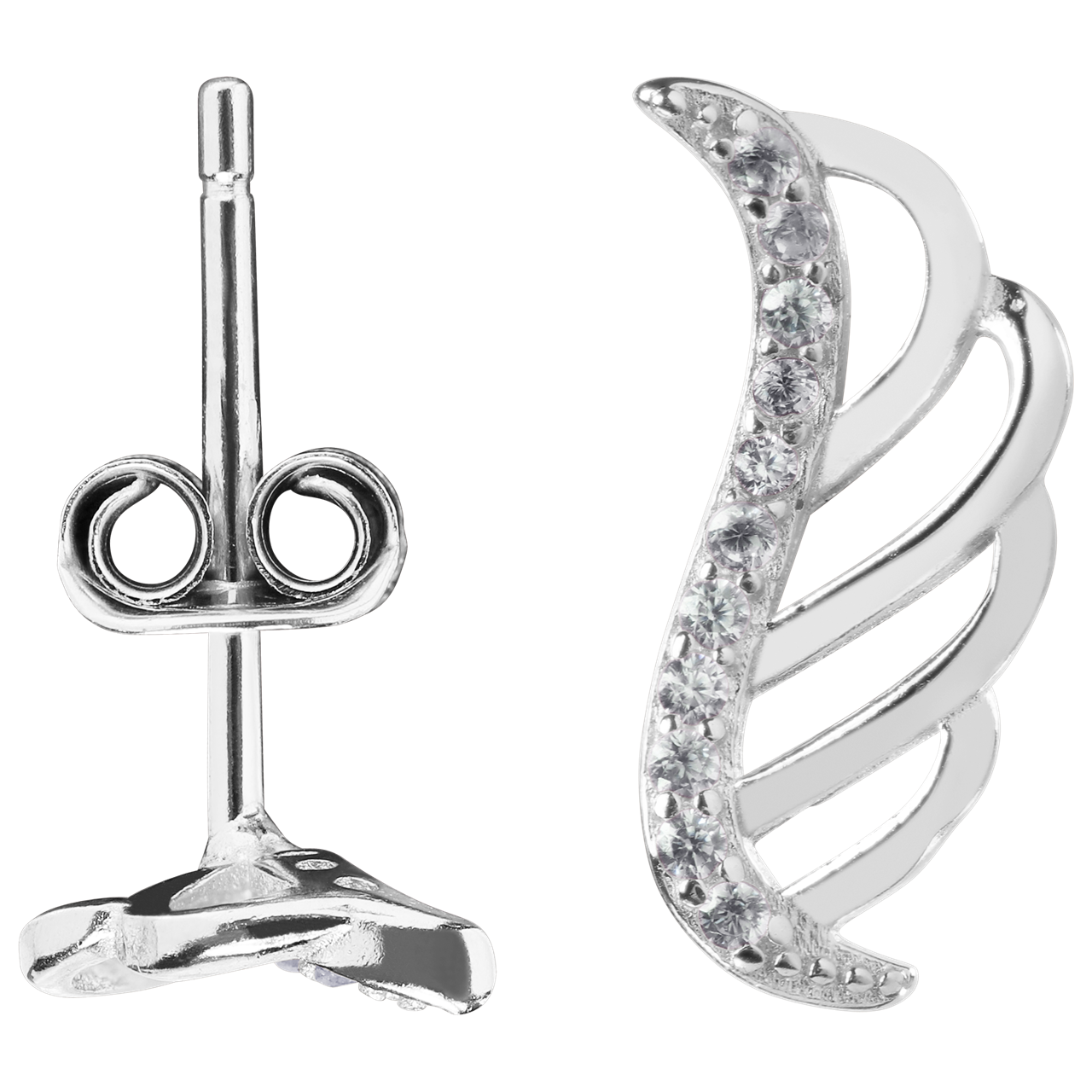Ohrstecker "Blatt"