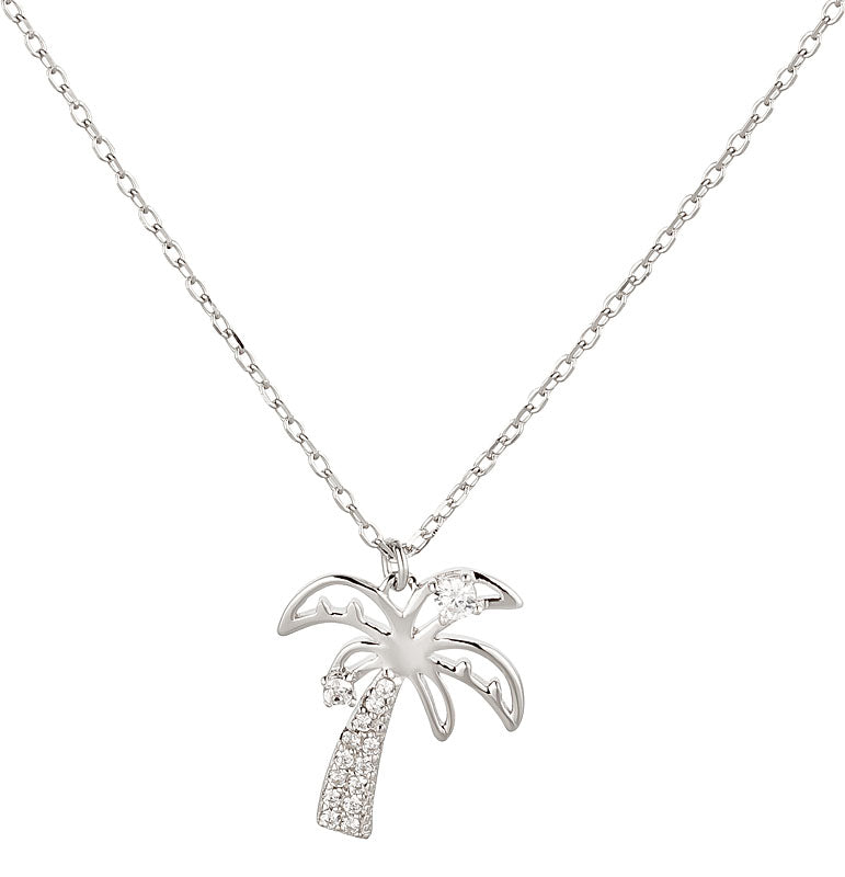 Kette mit Anhänger Palme