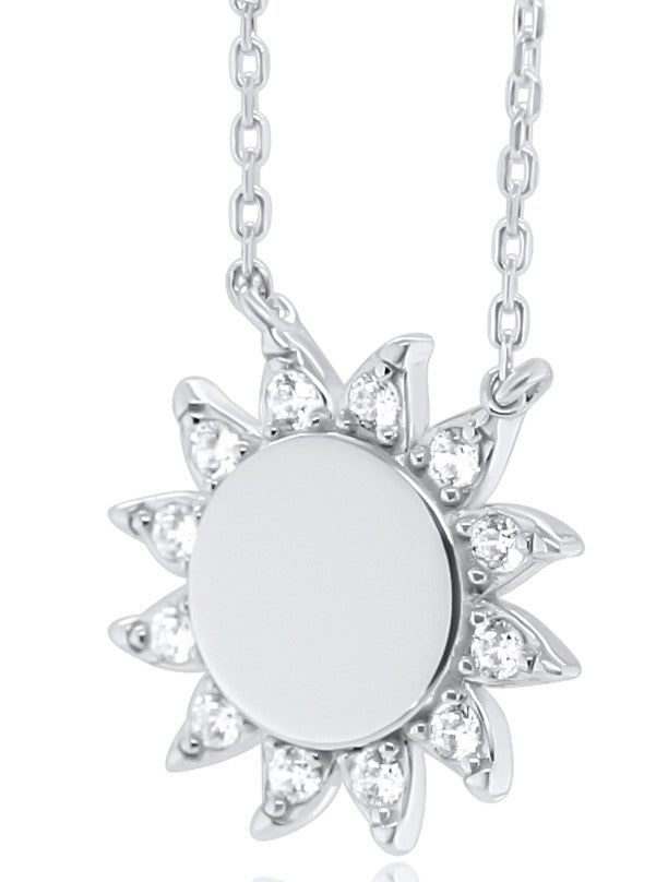 Kette mit Anhänger Sonne