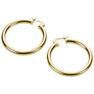 Creolen Edelstahl/ Gold