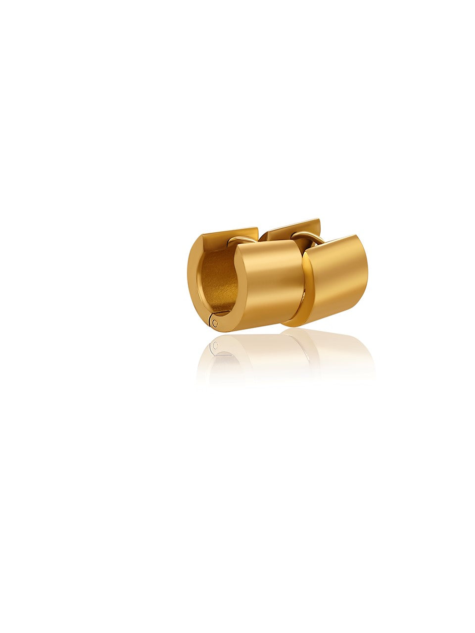 Creolen Edelstahl extra breit/ Gold