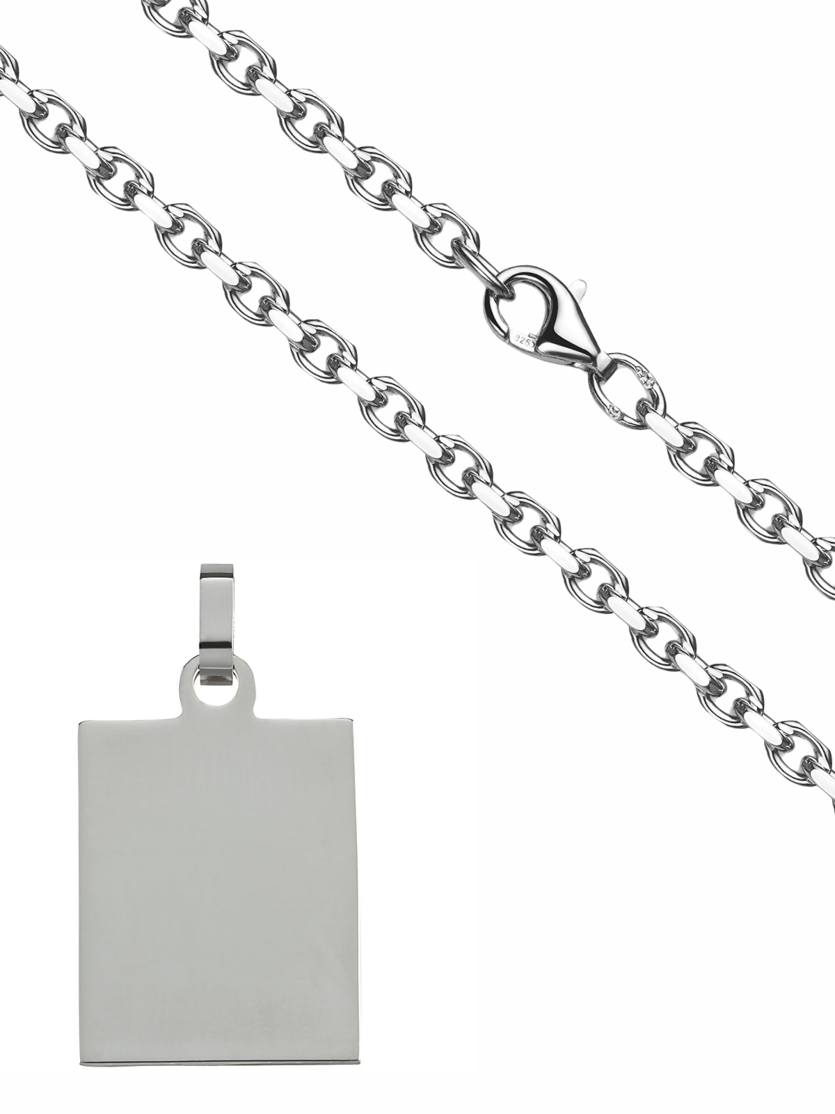 925er Gravurplatte Viereck