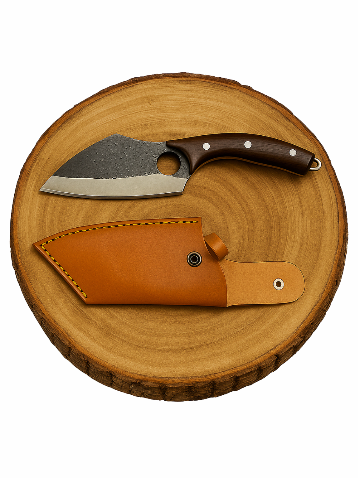 Messer "Küche 1.0" mit Lederscheide