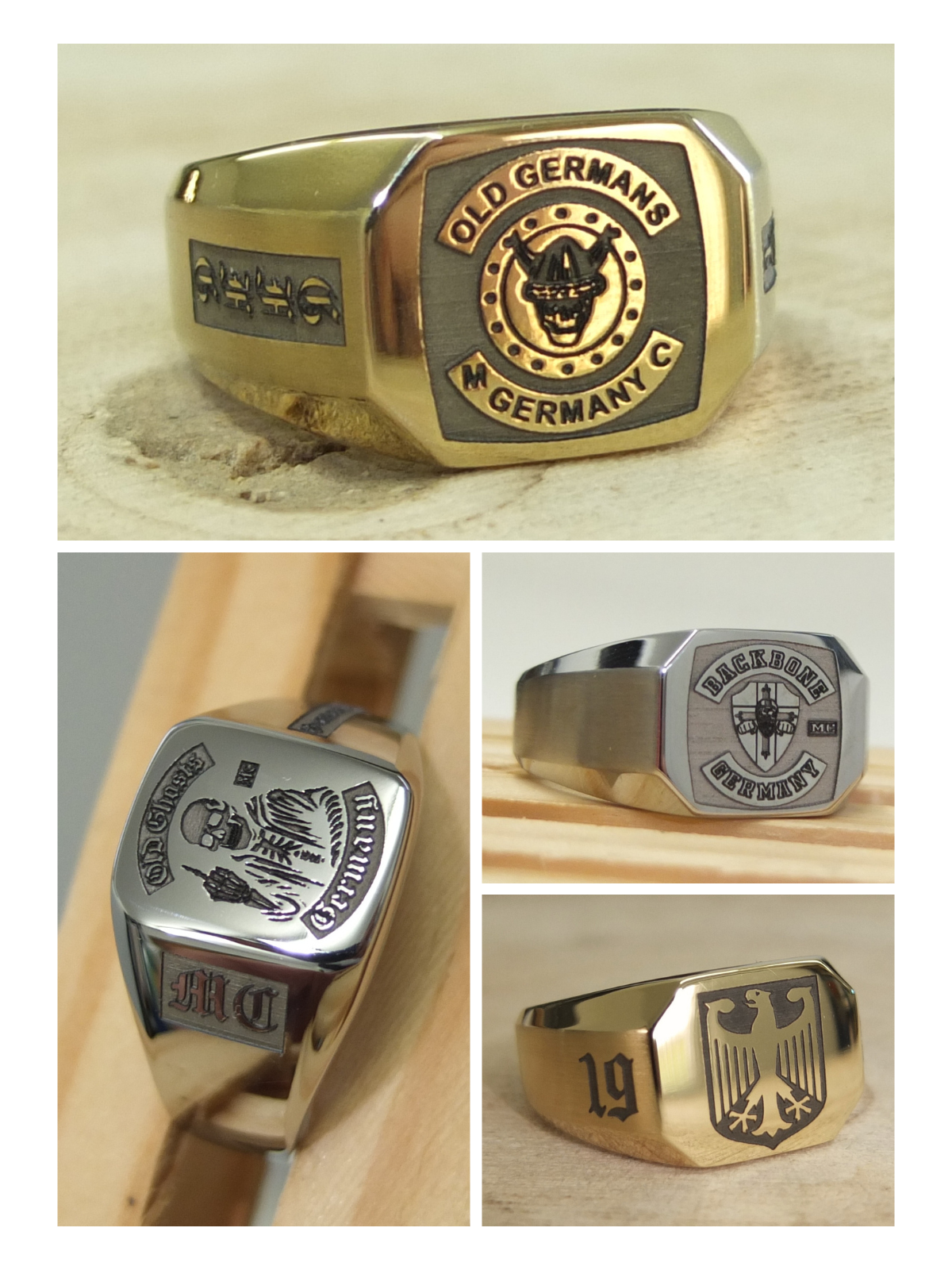 Siegelring "Gold Octagon"