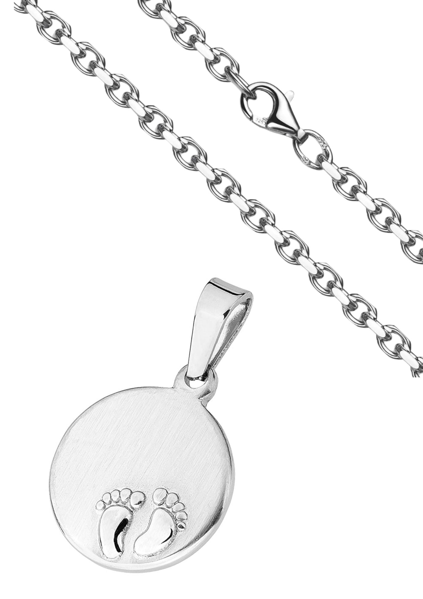 Gravurplatte "Klein Baby Silber"