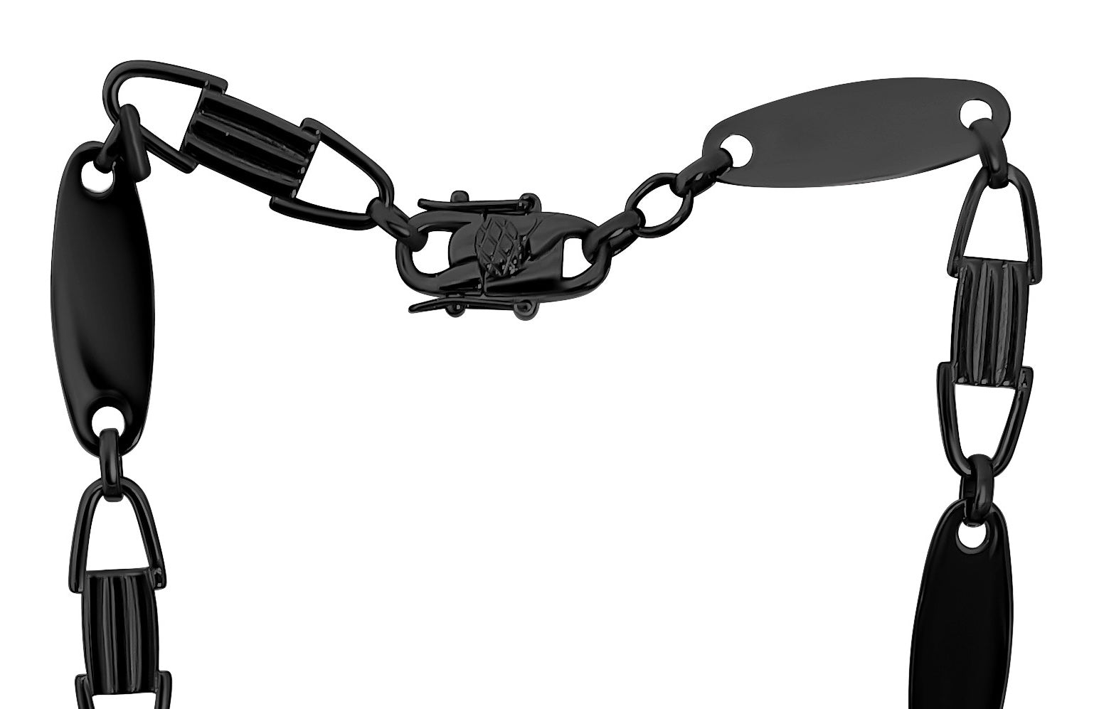 Kette "Platte Schwarz"