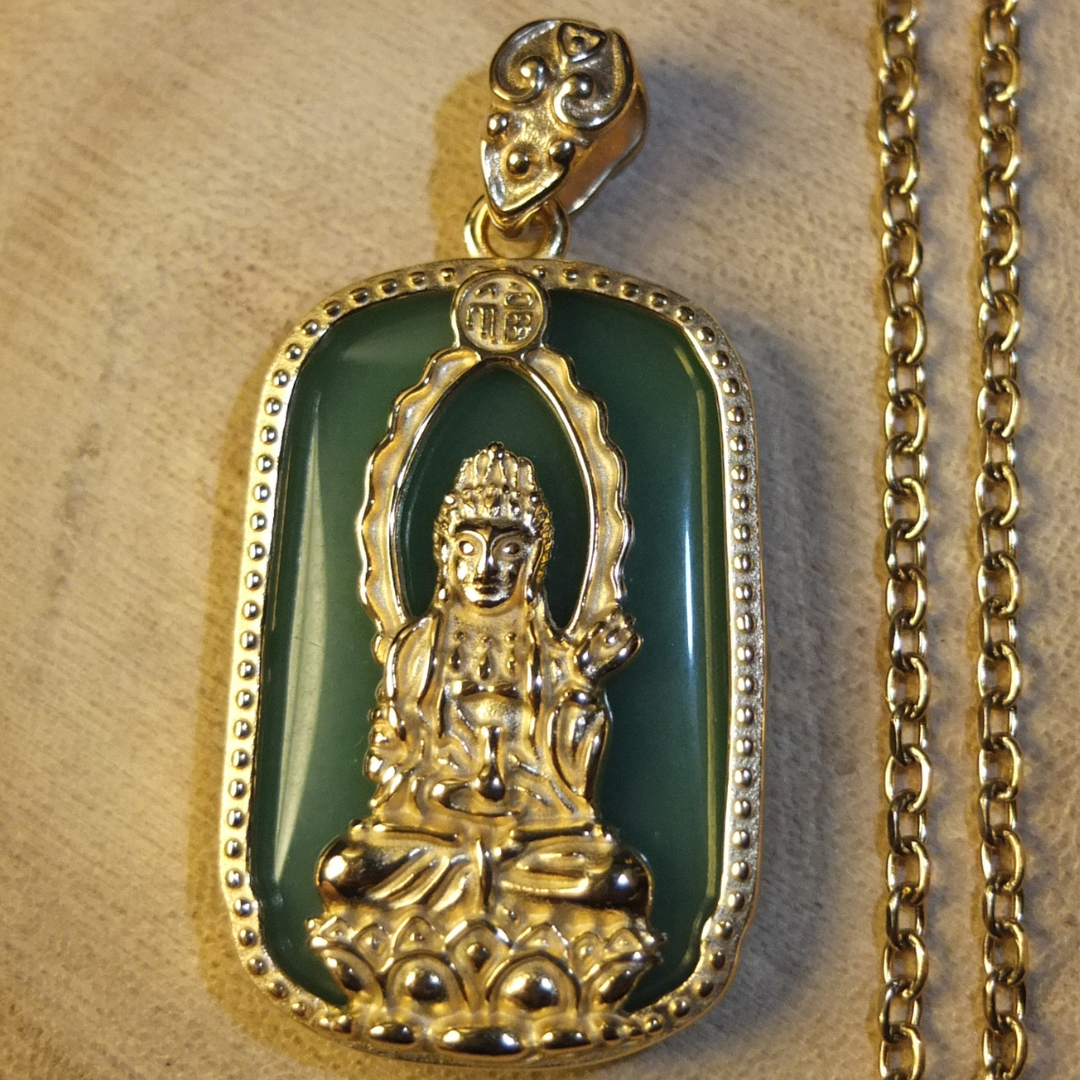 Anhänger inkl Kette "Buddah"