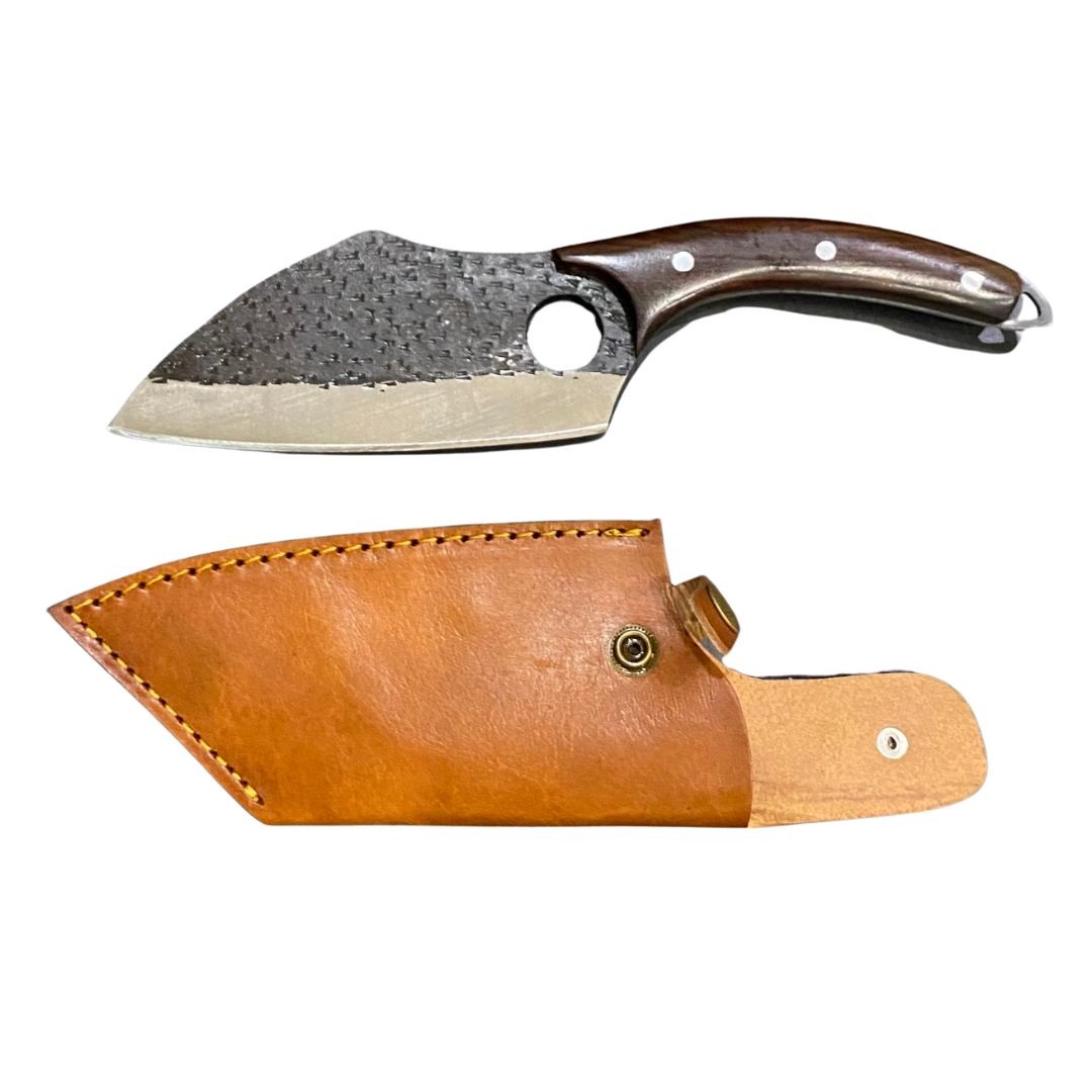 Messer "Küche 1.0" mit Lederscheide